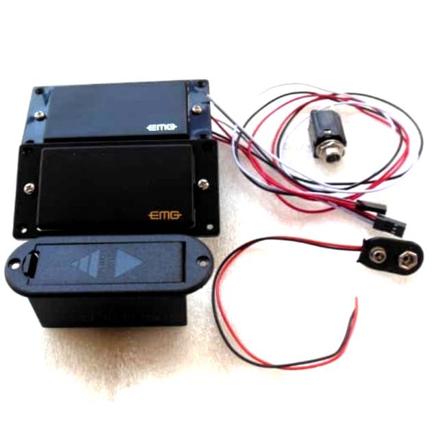 EMG Pickup Gitar EMG 81 & 85 Humbucker Aktif 1 Set