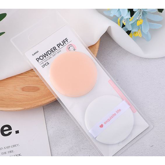 ILAHUI Make up Puff /Powder puff/Professional Beauty Double-Sided Air Cushion Puff