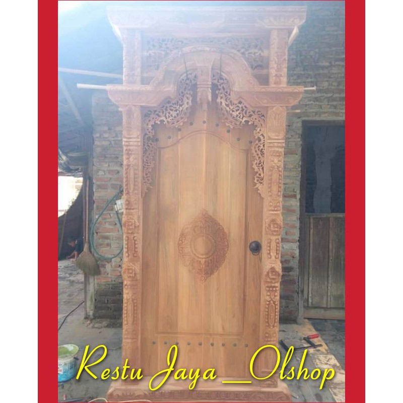 Pintu kamar pintu gebyok pintu ukir