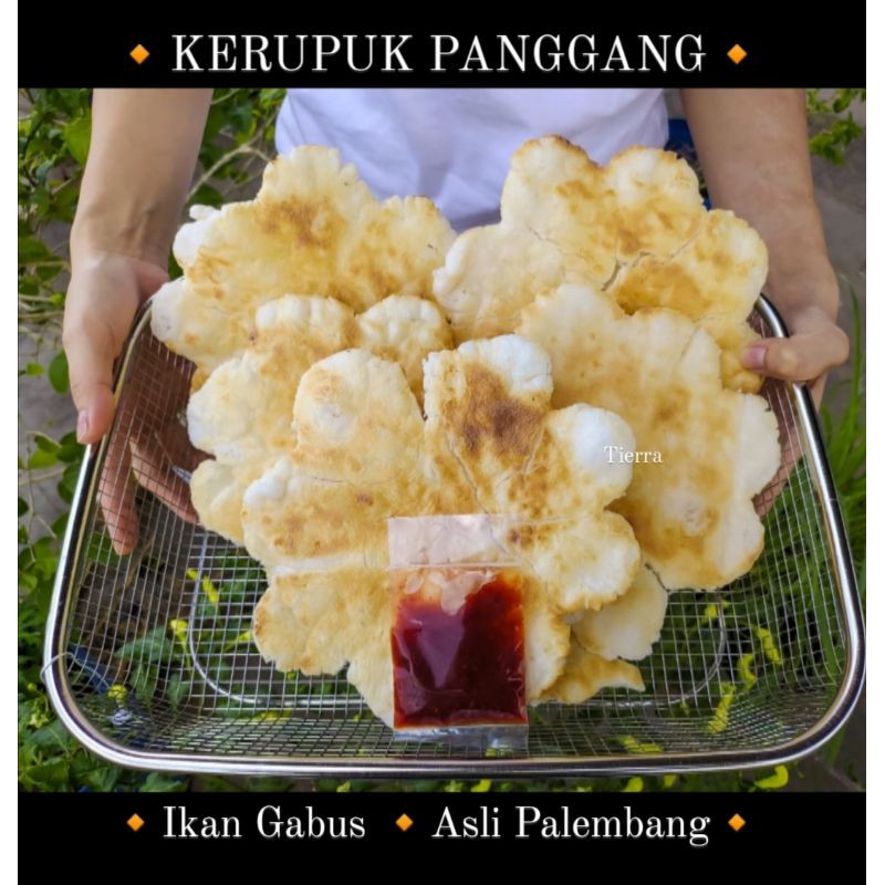 

Kerupuk Kemplang Panggang Ikan Gabus Palembang Jumbo Premium Empuk Renyah