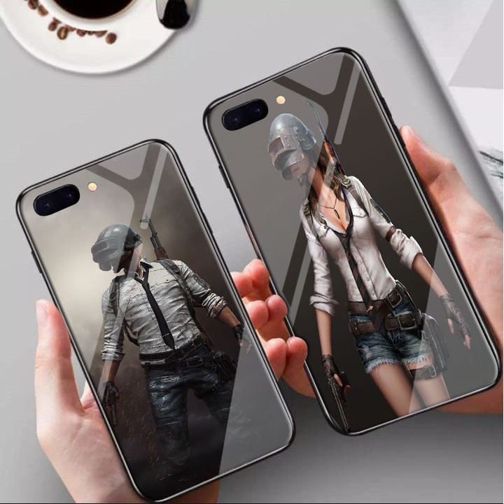 [K39] Soft Case Glass  For All Type Oppo Vivo Xiaomi Samsung Iphone Realme y30 y50 y19 y91 y91c y15