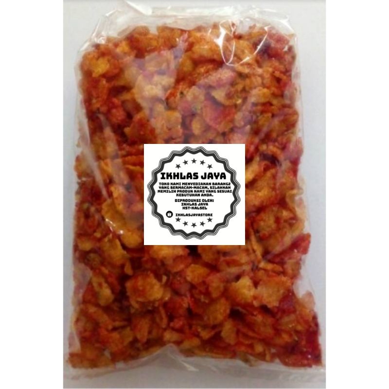 

COD emping jagung |asin|setan|pedas 280 gram produksi HST KALSEL INDONESIA