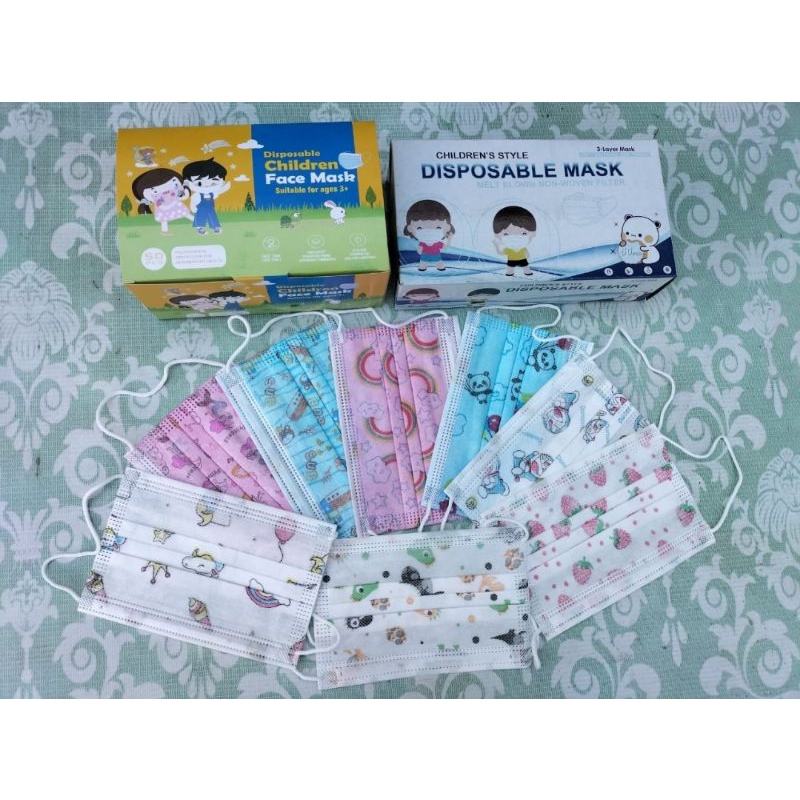 masker anak duckbill / earloop