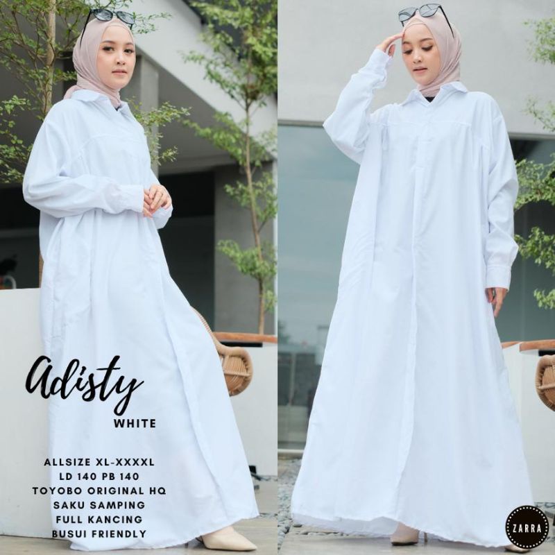 ADHISTI JUMBO GAMIS TERBARU BY ZARRA