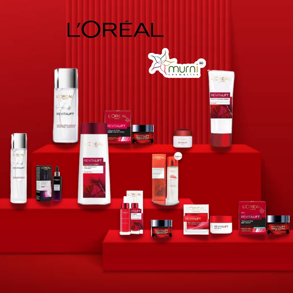 LOREAL REVITALIFT  ( DAY | NIGHT | MILKY TONER | INTENSIVE SERUM | MICRO-ESSENCE | MOIST EYE CREAM )