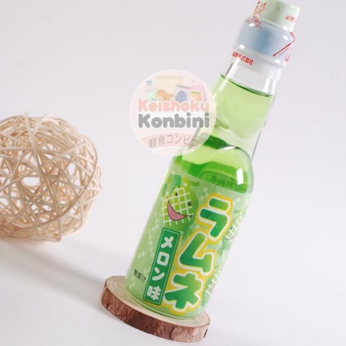 

Hatakosen Melon Ramune Soda / soda jepang / snack import / minuman