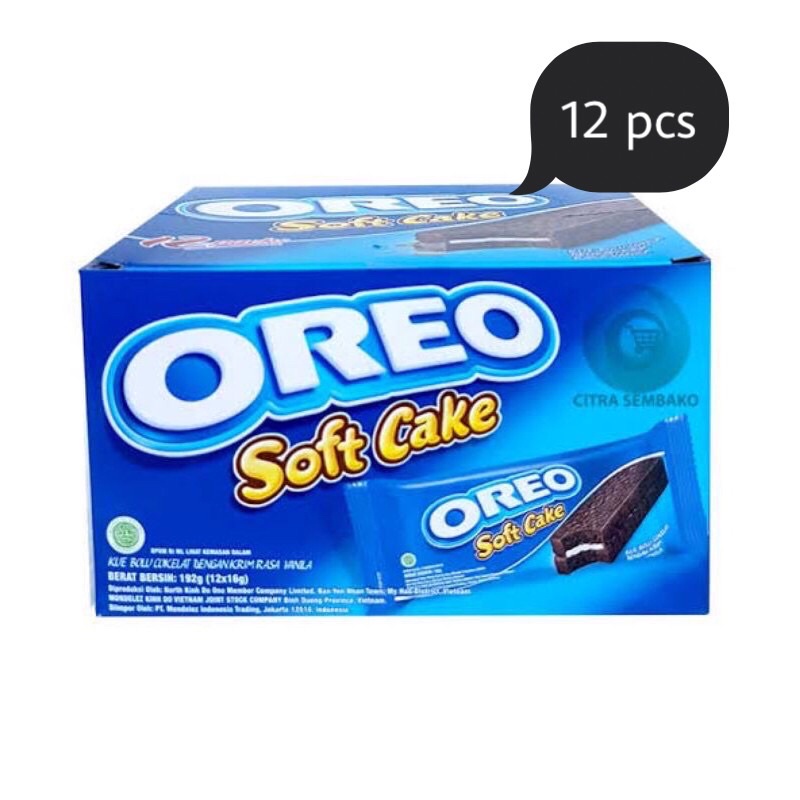 

READY | Oreo Soft Cake Cokelat