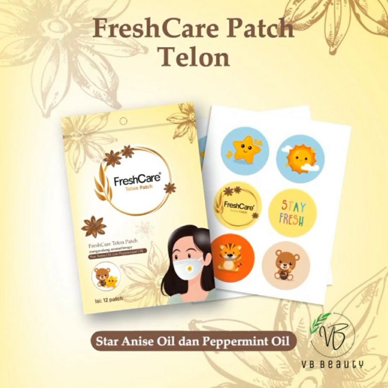 FreshCare Telon Patch Isi 12 Pcs - 1 Sachet