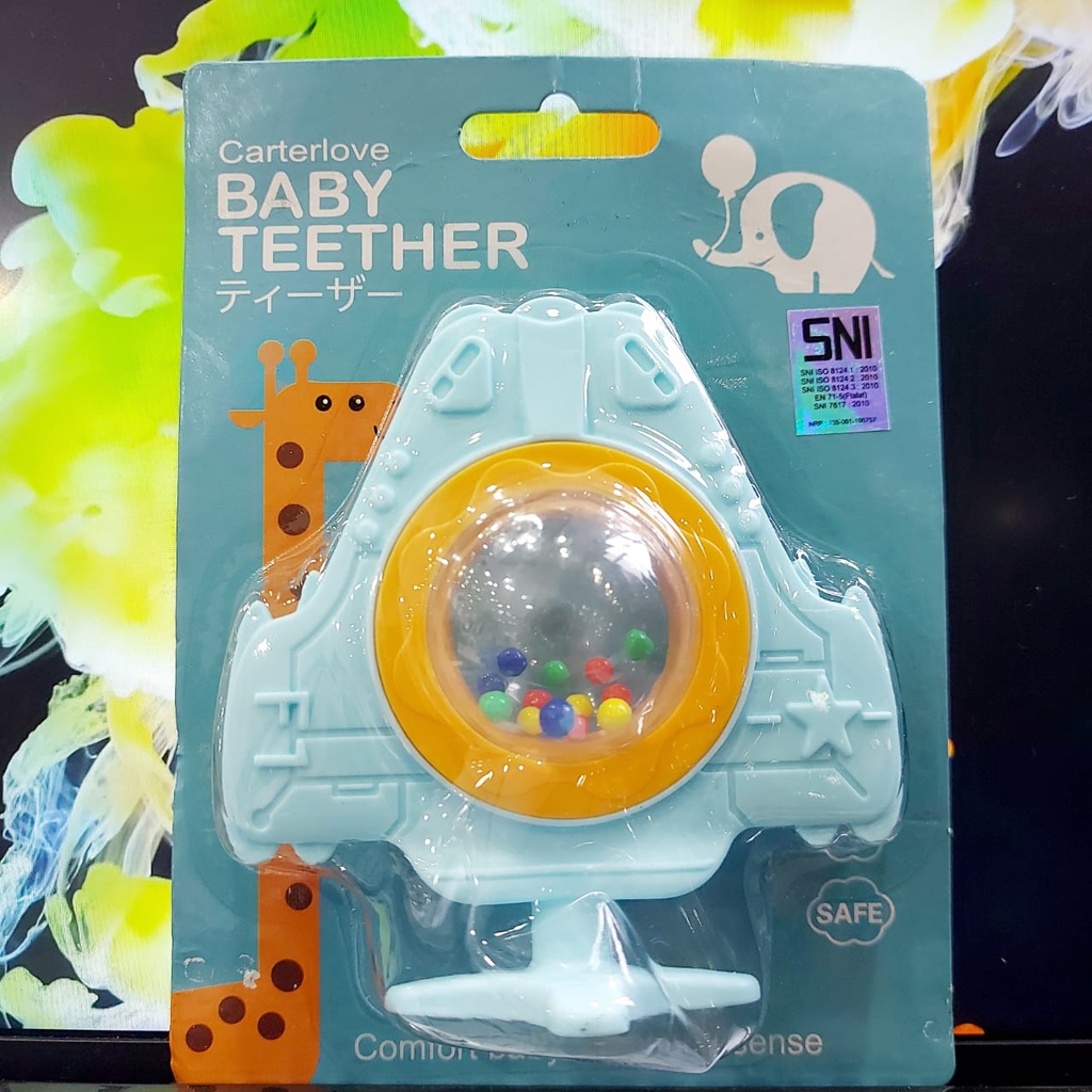 Carterlove Baby Teether Rocket Gigitan Bayi