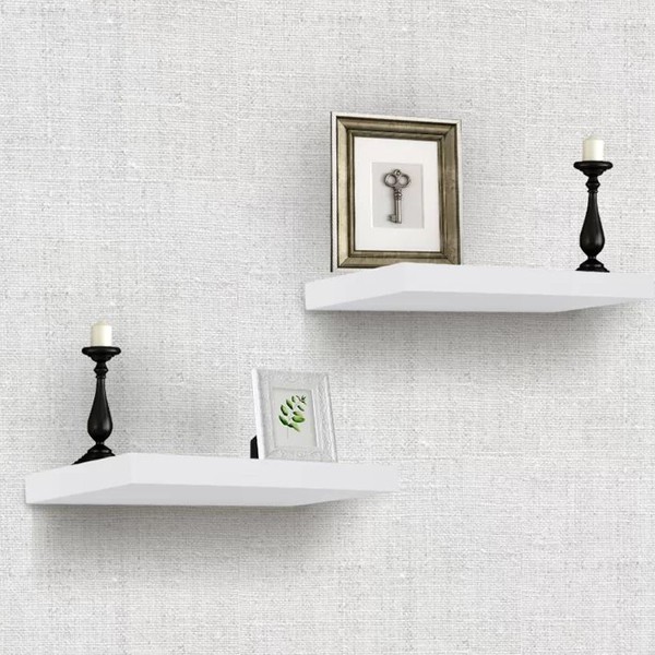 Set Rak  Dinding  Minimalis  2 Pcs UKuran 20 20 cm Floating Shelf Shopee  Indonesia
