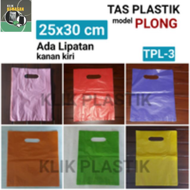 TAS PLASTIK POND OVAL 25X30CM/KANTONG PLASTIK/TAS MALL SHOPPING BAG