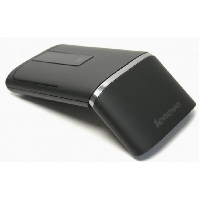 LENOVO N700 - Dual Mode Wireless Bluetooth Touch Mouse Laser Pointer - Hitam