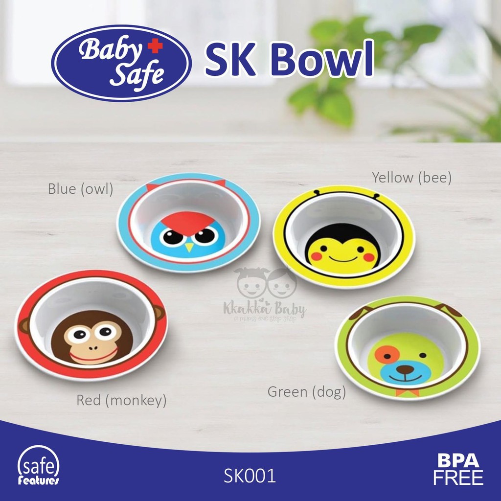 BABY SAFE - BABY BOWL SK001 / MANGKOK MAKAN BAYI