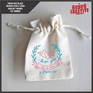 Pouch Bag Blacu Costum Desain,Grosir Pouch Bag