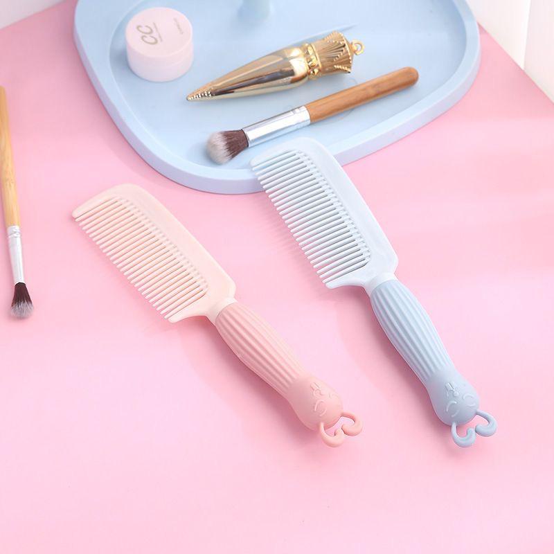 SISIR RAMBUT GAGANG HAIR COMB SILIKA MOTIF KARTUN KELINCI LUCU ANAK DEWASA CANTIK-2
