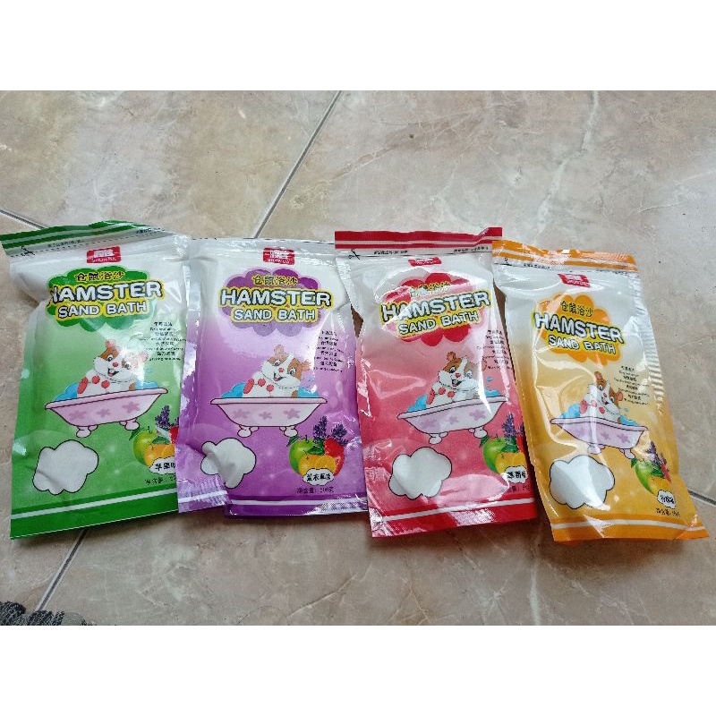 Pasir Mandi Hamster / Bathing Sand Shun Da 500gr