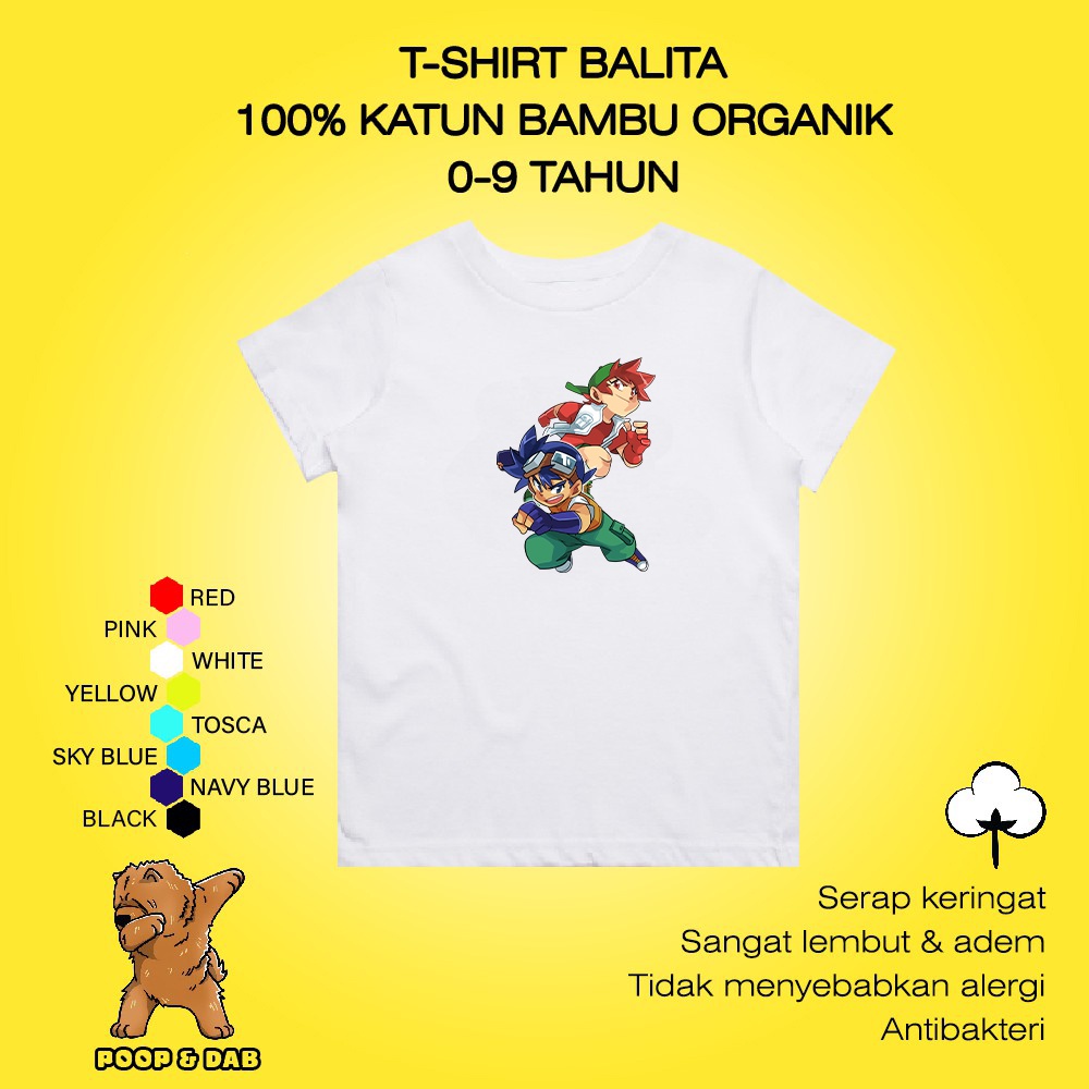 SHINZO - ATASAN BAYI TAMIYA - KAOS MOBIL ANAK - KIDS TEE - BAJU BALITA ANTIBACTERIAL