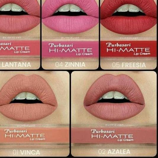 Purbasari Hi-Matte Lipcream Lip Cream