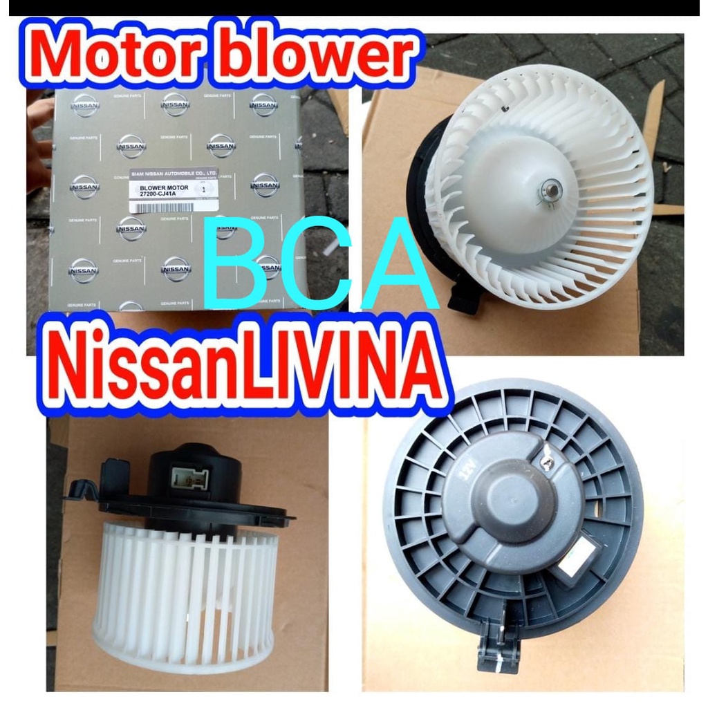 MOTOR BLOWER AC Mobil Dan RADIATOR Nissan Grand Livina DAN NISSAN EVALIA
