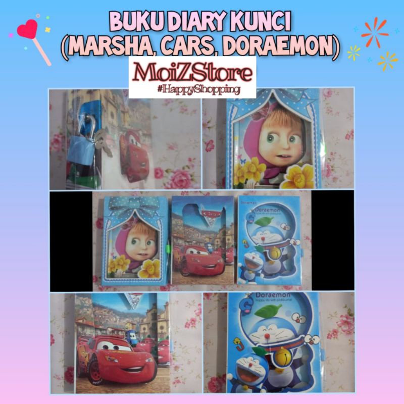 

Buku Diary Kunci Gembok Murah / Buku Diari Gembok / Buku Dairy Kunci / Alat Tulis Buku Tulis