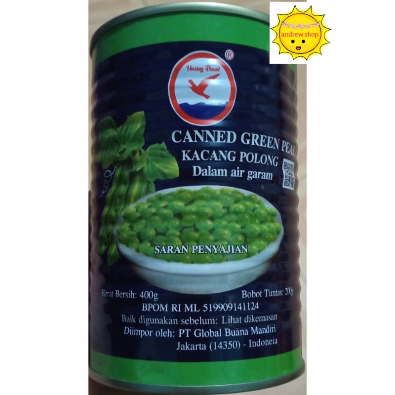 

Canned Green Peas
