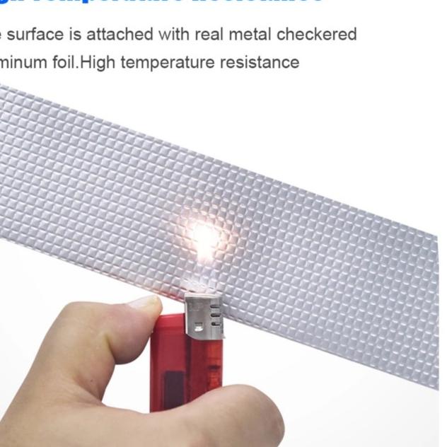 

Lakban Aluminium Foil Lakban Anti Bocor 10cm x 5m