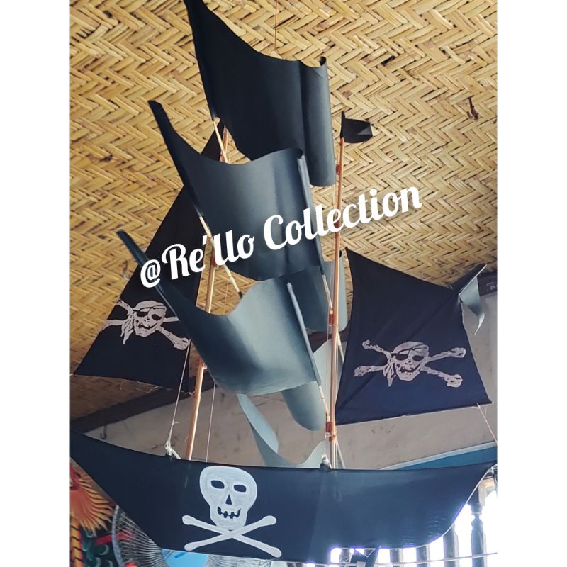 LAYANGAN PERAHU BALI 60CM