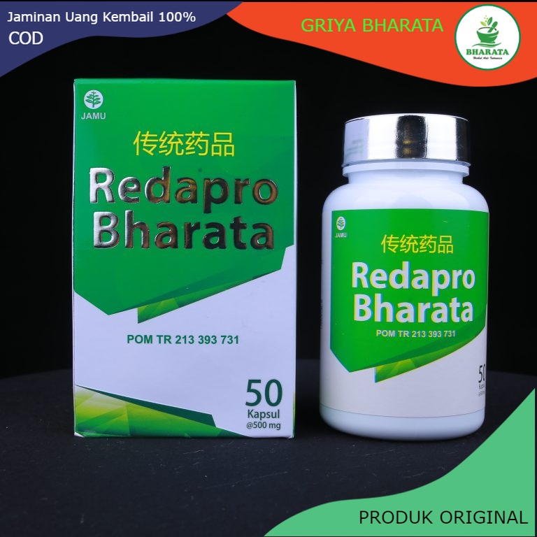 Obat Rabun Senja Ampuh Redapro Bharata Herbal - Obat Katarak Mata Minus Redapro Bharata - 1 Botol Is