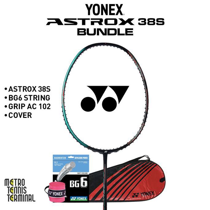 Yonex Astrox 38 S Bundle ( Raket Badminton )
