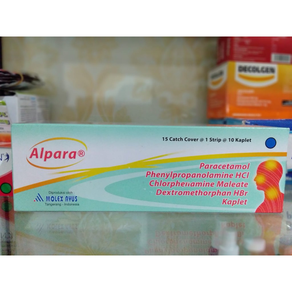 ALPARA TAB OBAT NYERI BATUK FLU DEMAM