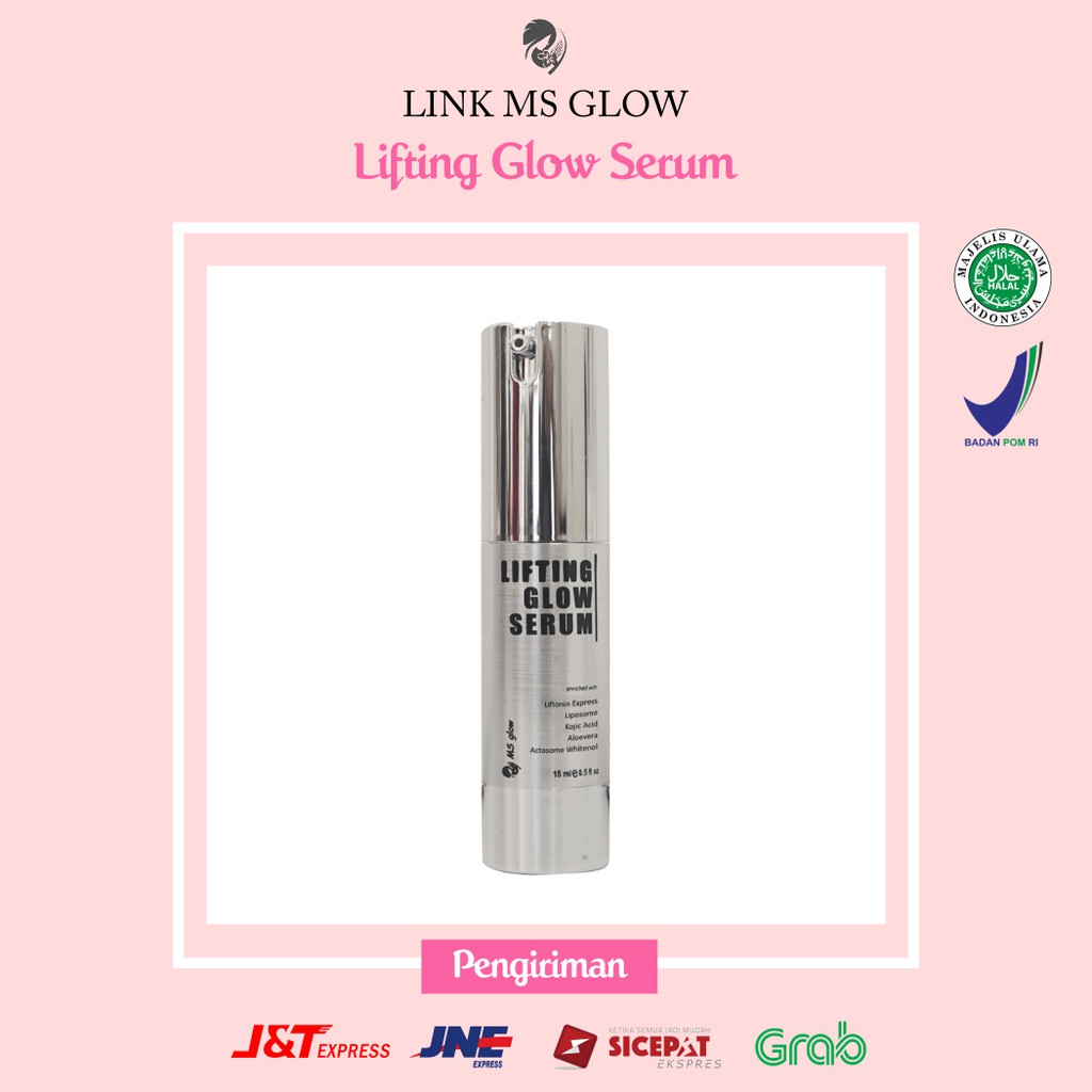 SERUM LIFTING MS GLOW ORIGINAL - Untuk Mengecilkan Pori Pori