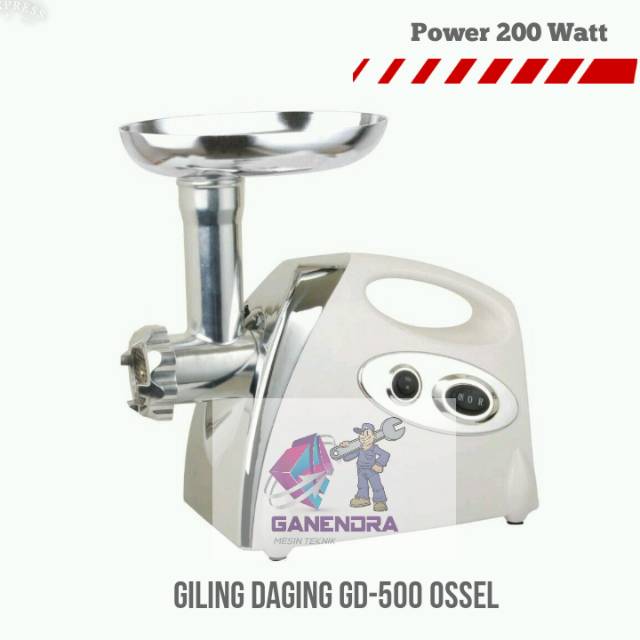 TERLARIS Giling Daging Listrik GD-500 Ossel / Meat Grinder