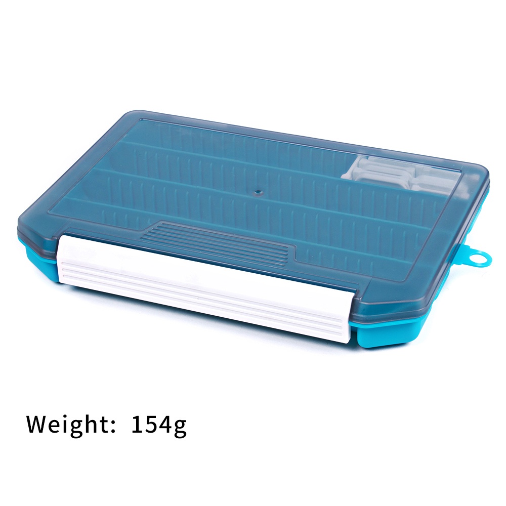 HENGJIA Fishing Tackle Box Storage Trays with Removable Dividers carp Fishing Box Lures Hooks Accessories Storage Organizer Box