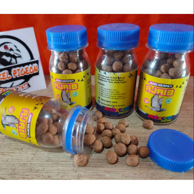 vitamin jamu giring keket ajaib mexico  khusus burung dara merpati lomba kolongan balap pos tomprang