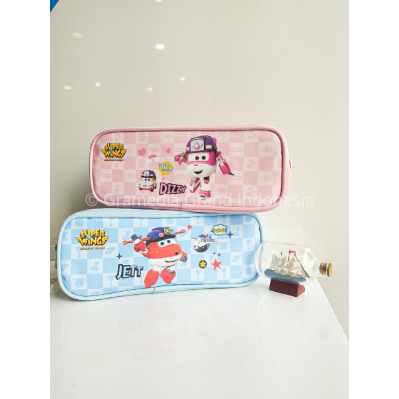 

Kantong Pensil Deli Super Wings 220x80x45mm Kain Oxford 2 Warna EZ87202