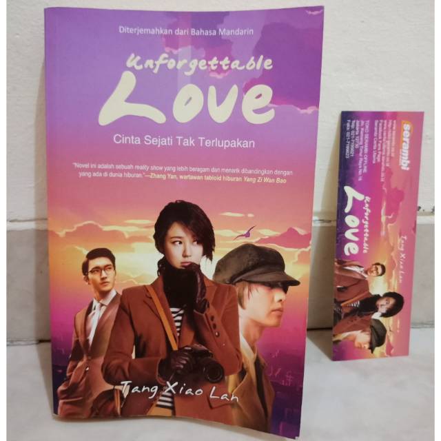 Preloved Novel UNFORGETTABLE LOVE by TANG XIAO LAN