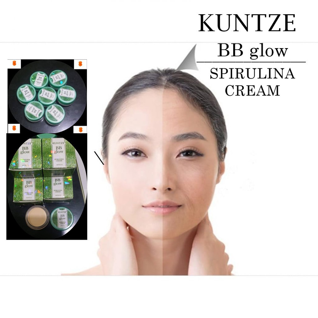 [Spesial Promo] KUNTZE BB Glow Spirulina Cream