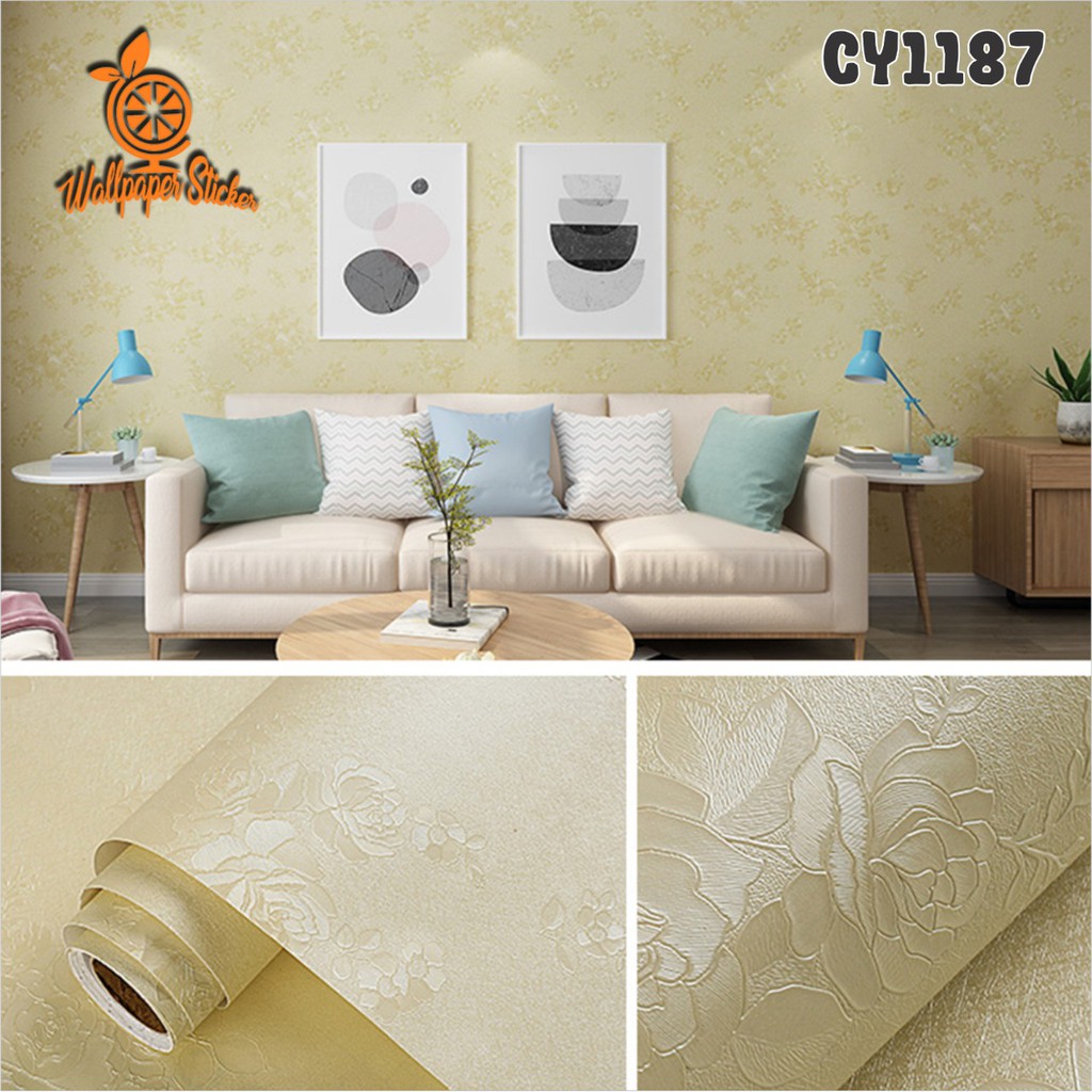 Wallpaper Sticker Termurah 45cm x 9m Wallpaper Dinding Wallpaper Stiker Dinding