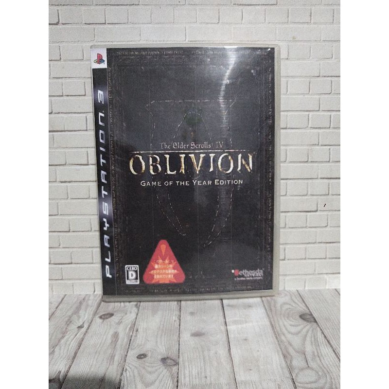 BD CD KASET ORIGINAL PS3 Oblivion GOTY Jpn Bahasa Jepang