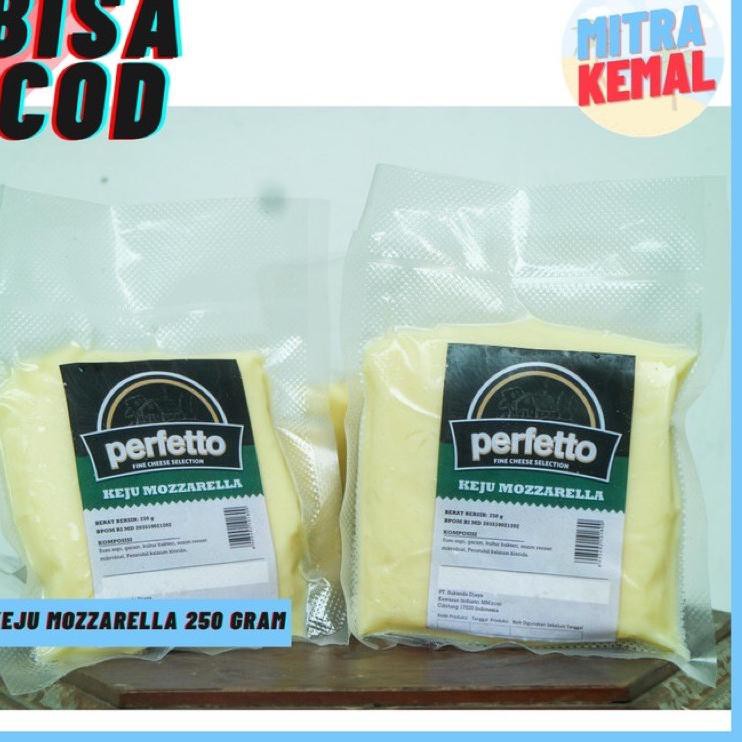 

Dikirim Hari ini KEJU MOZARELLA PERFETTO 250 GR