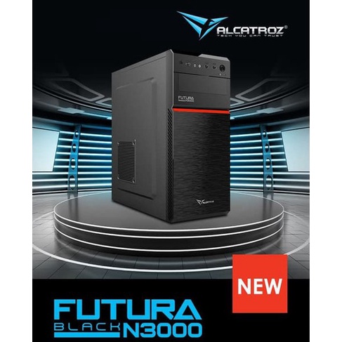 CASING ALCATROZ FUTURA BLACK N3000