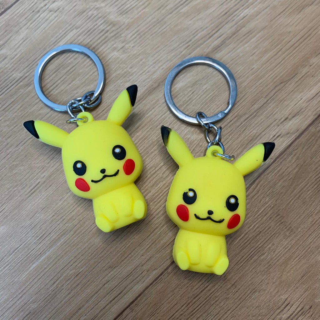 GANTUNGAN KUNCI PIKACHU GANTUNGAN HP UNIK LUCU KARAKTER POKEMON SOUVENIR LUCU READY GROSIR DAN COD