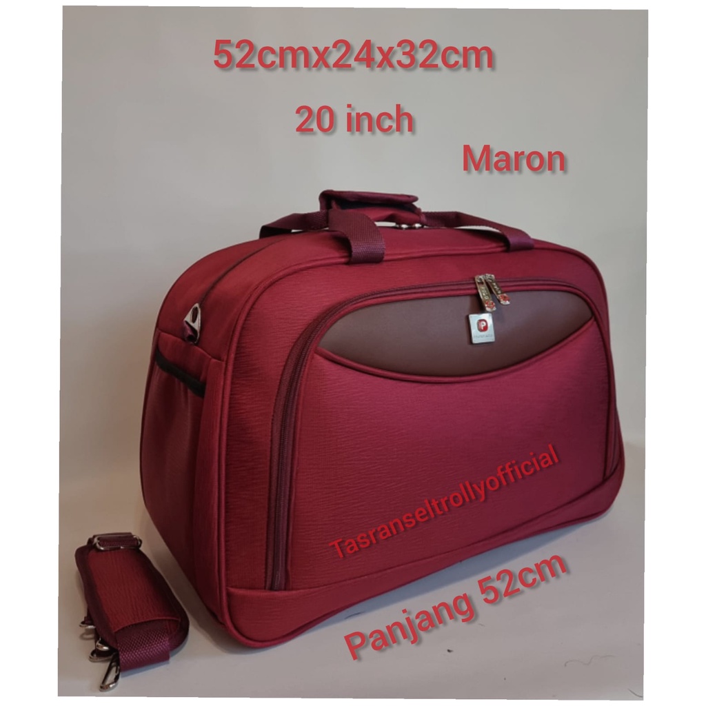 Tas Pakaian Travel Bag Polo Interclub 52x24x32cm ukuran sedang 100%original