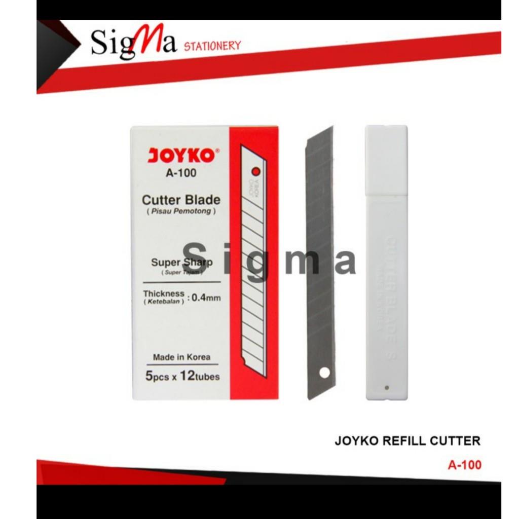 

4ds! Isi Cutter Kecil JOYKO A-100 (Pack Isi 12 Tube)