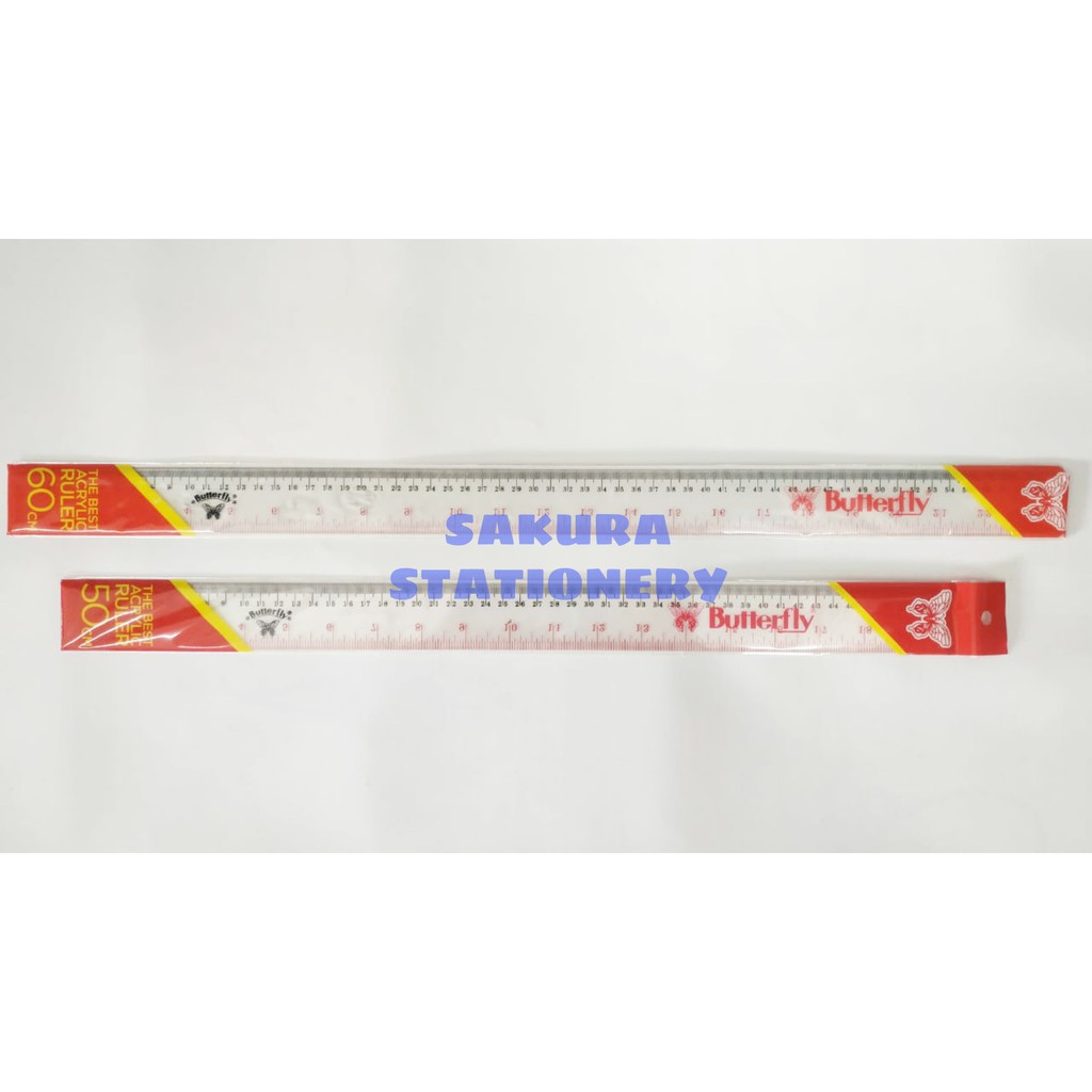 

Penggaris Plastik Butterfly