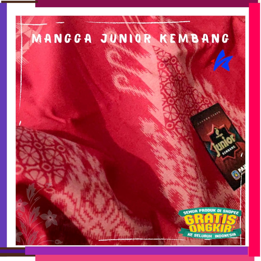 Ready Stok - Barang baru new model anak satu dua tahun / Sarung Mangga Junior Kembang MURAH ECER dan
