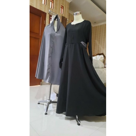 Set Gamis Cadar Wollycrep