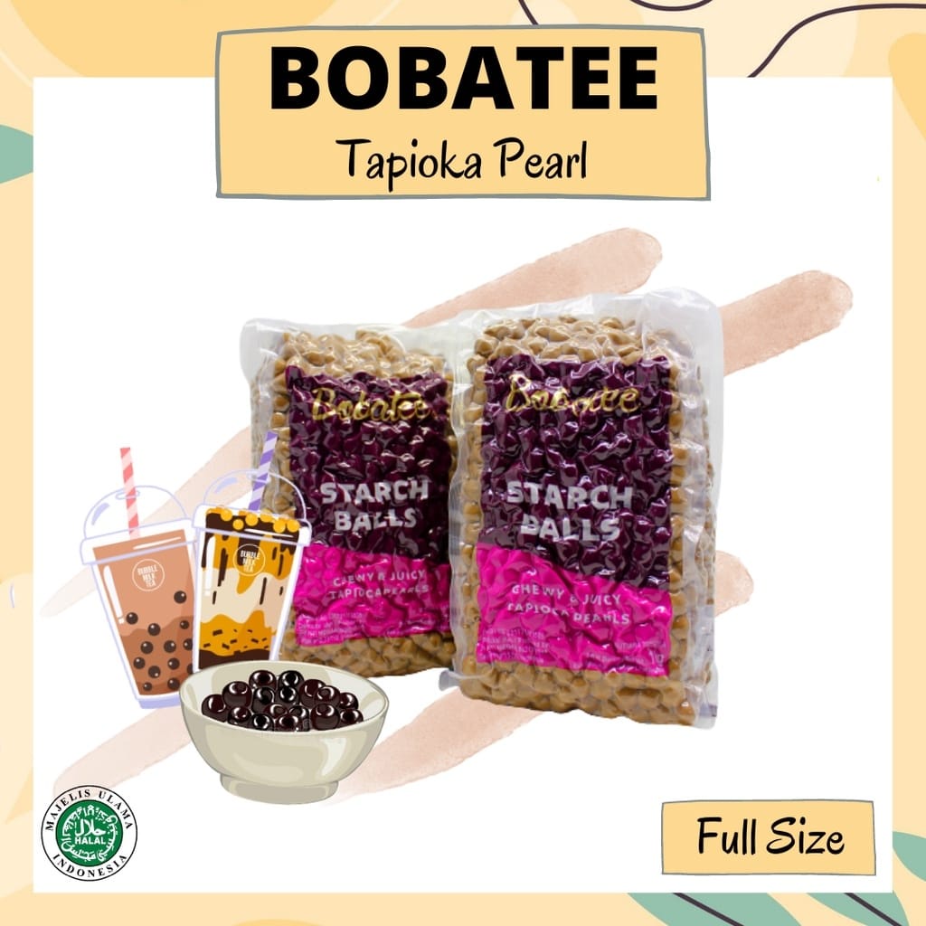 

PROMO!! BOBATEE KEMASAN 1KG / TOPPING MINUMAN BOBA