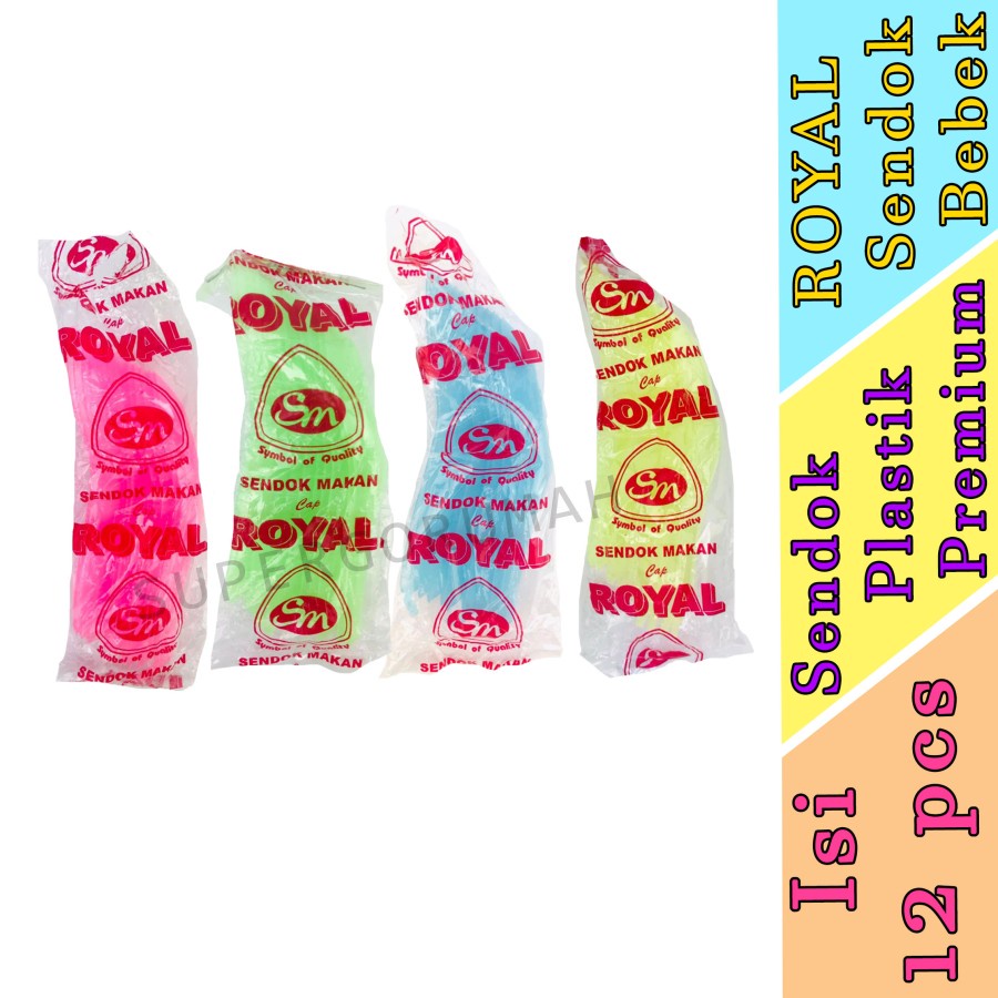 Sendok Bebek / Sendok Makan / Sendok Plastik Tebal / Sendok Premium