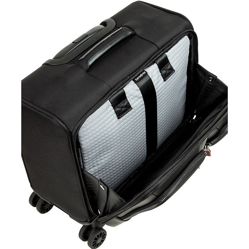 Samsonite Sefton Spinner Koper pilot 18inch  Rolling Tote Laptop 15.6 inch